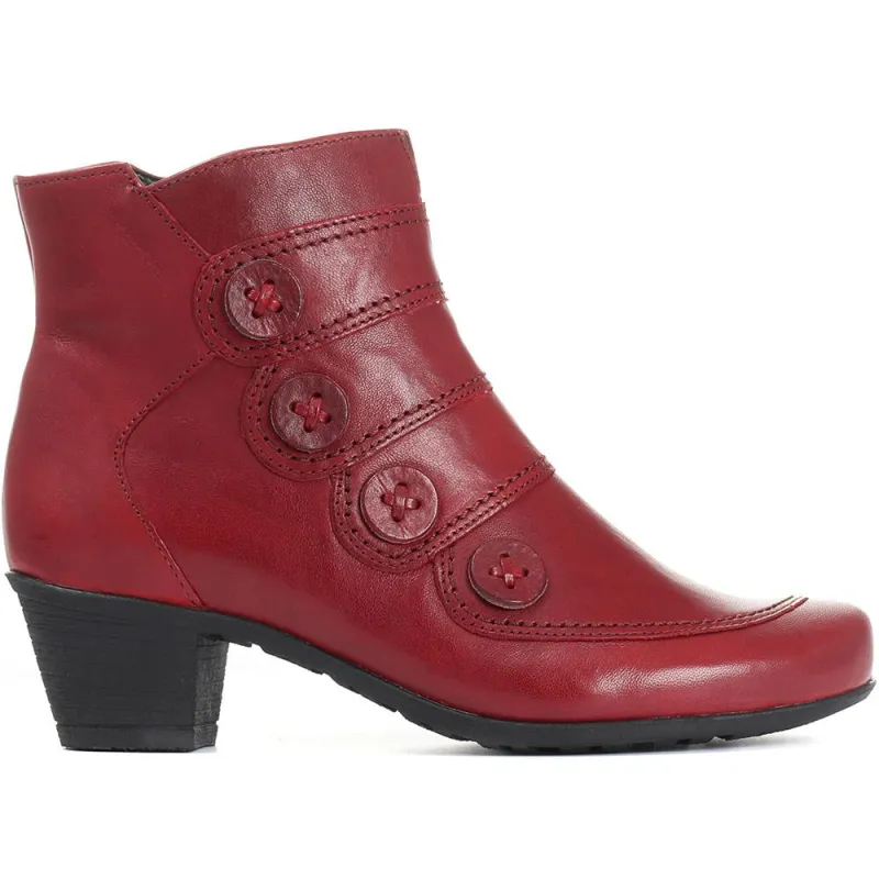 Georgie Leather Ankle Boots - GAB30554 / 316 632 sold by Jones Bootmaker