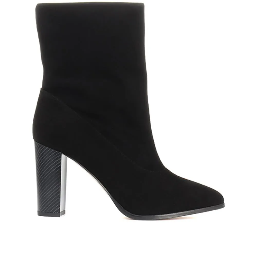 Sappho Shore Block Heel Leather Ankle Boot - KARMI31518 / 318 152 sold by Jones Bootmaker
