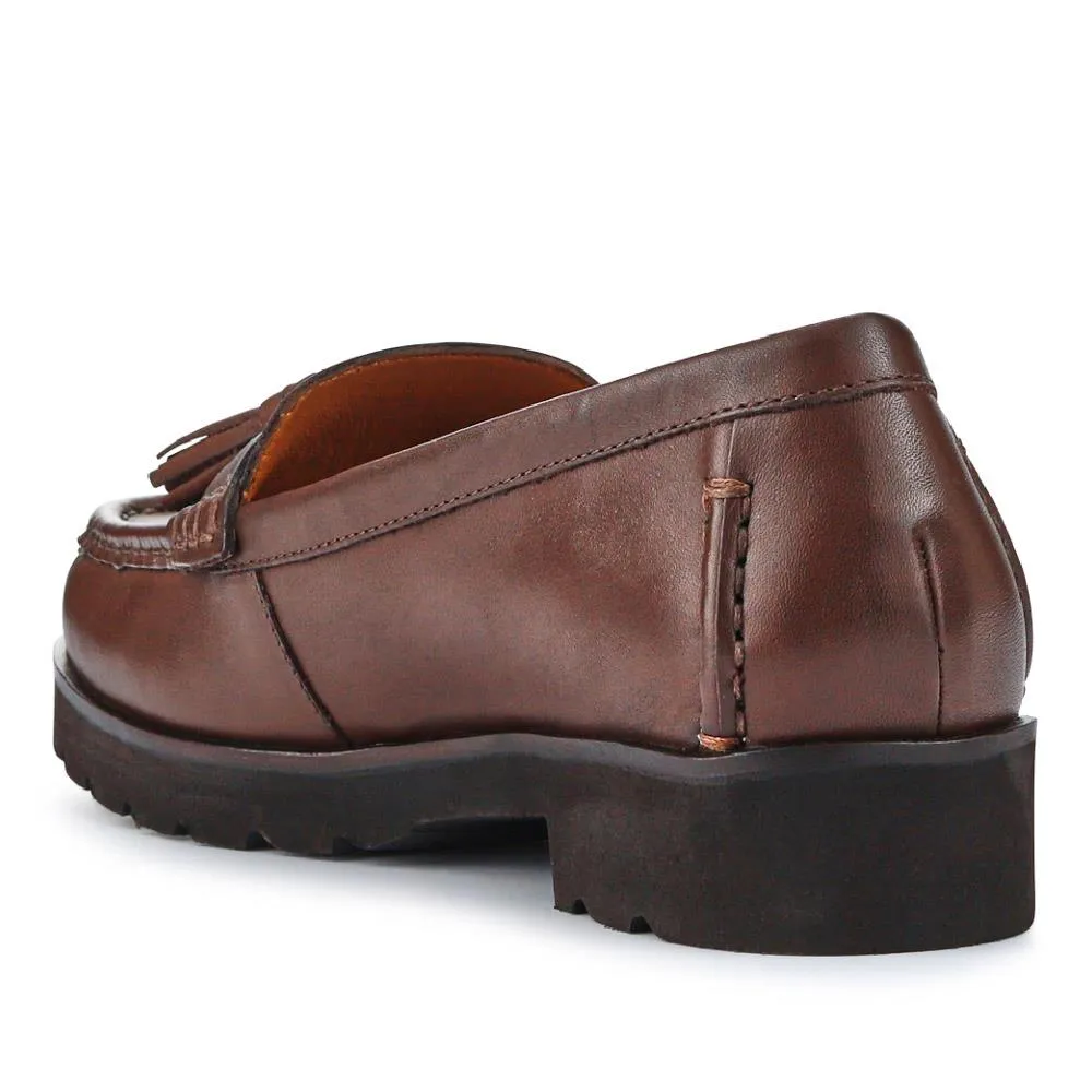 Leather Casual Slip-On Shoes - GERANIUM2 / 326 780 sold by Jones Bootmaker product image thumbnail 3