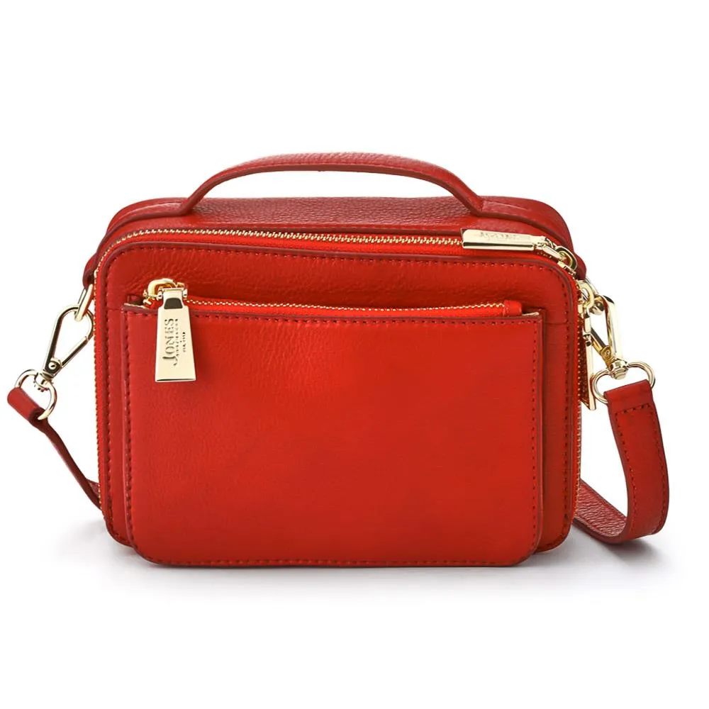 Waldorf Leather Zip-Up Handbag - WALDORF / 327 324 sold by Jones Bootmaker
