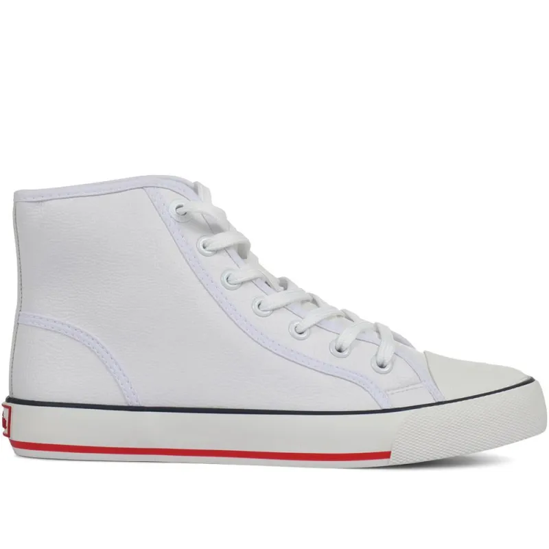 Lace-Up High-Top Trainers - SOLIV33507 / 319 509 sold by Jones Bootmaker