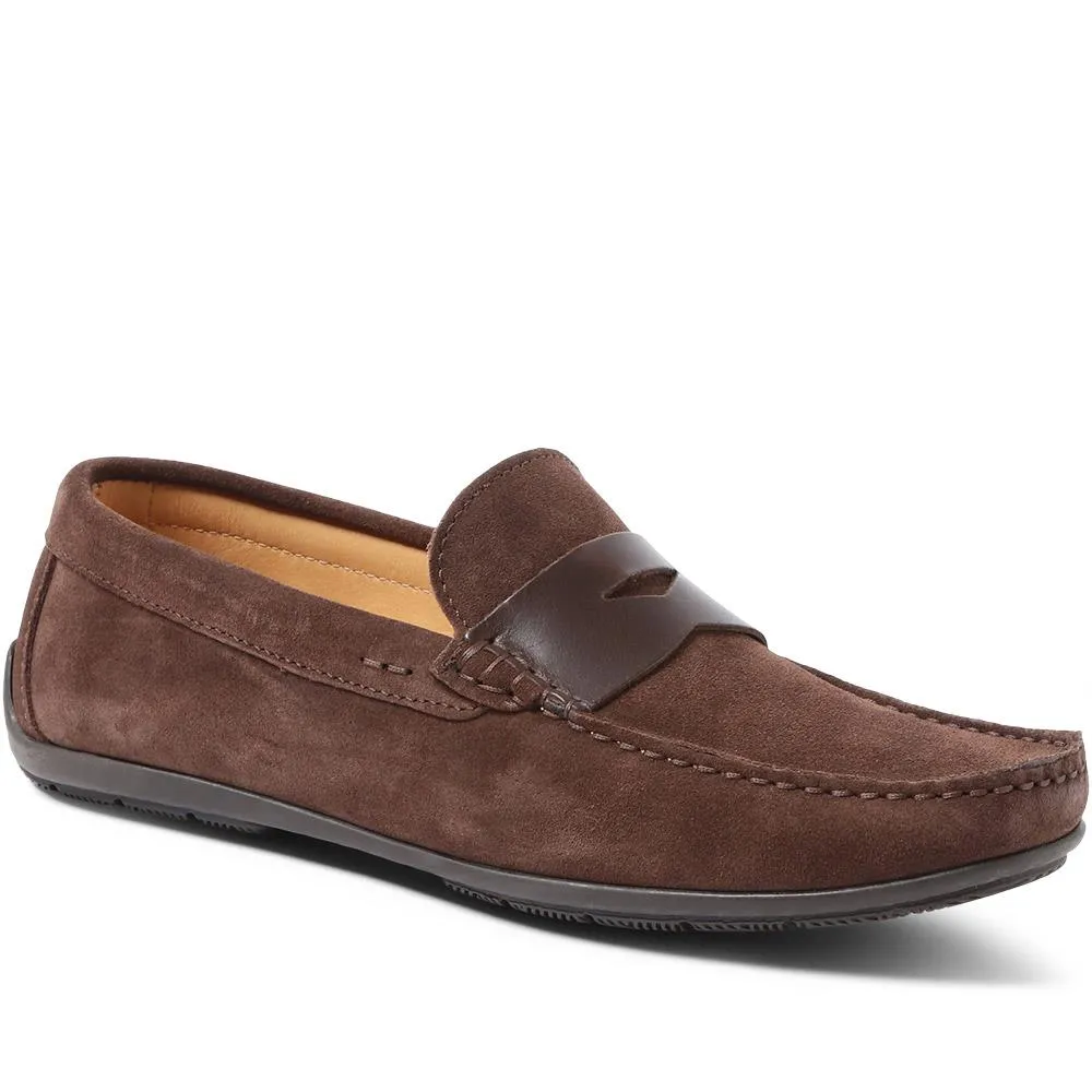 Pierson Suede Leather Loafers - PIERSON / 320 159 sold by Jones Bootmaker product image thumbnail 3