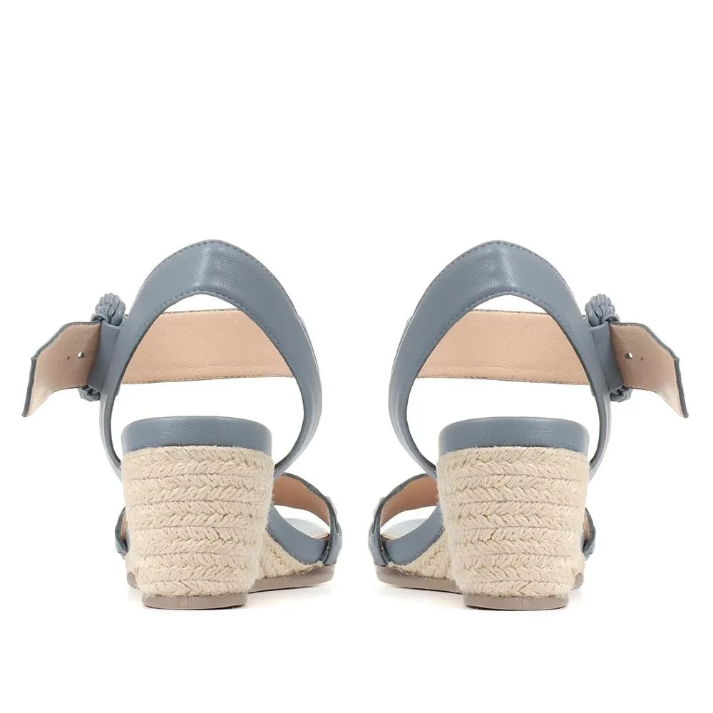 Luana Leather Wedge Sandals - LUANA / 321 575 sold by Jones Bootmaker product image thumbnail 3