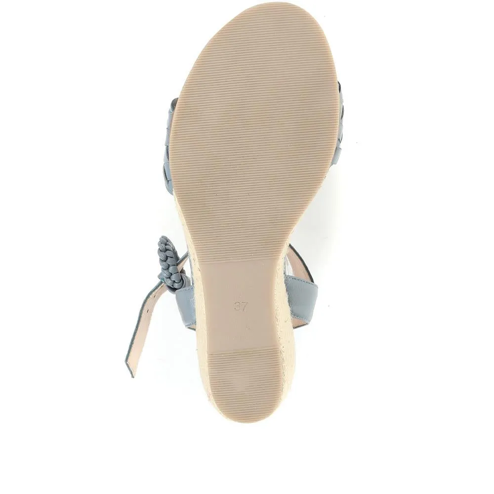 Luana Leather Wedge Sandals - LUANA / 321 575 sold by Jones Bootmaker product image thumbnail 5