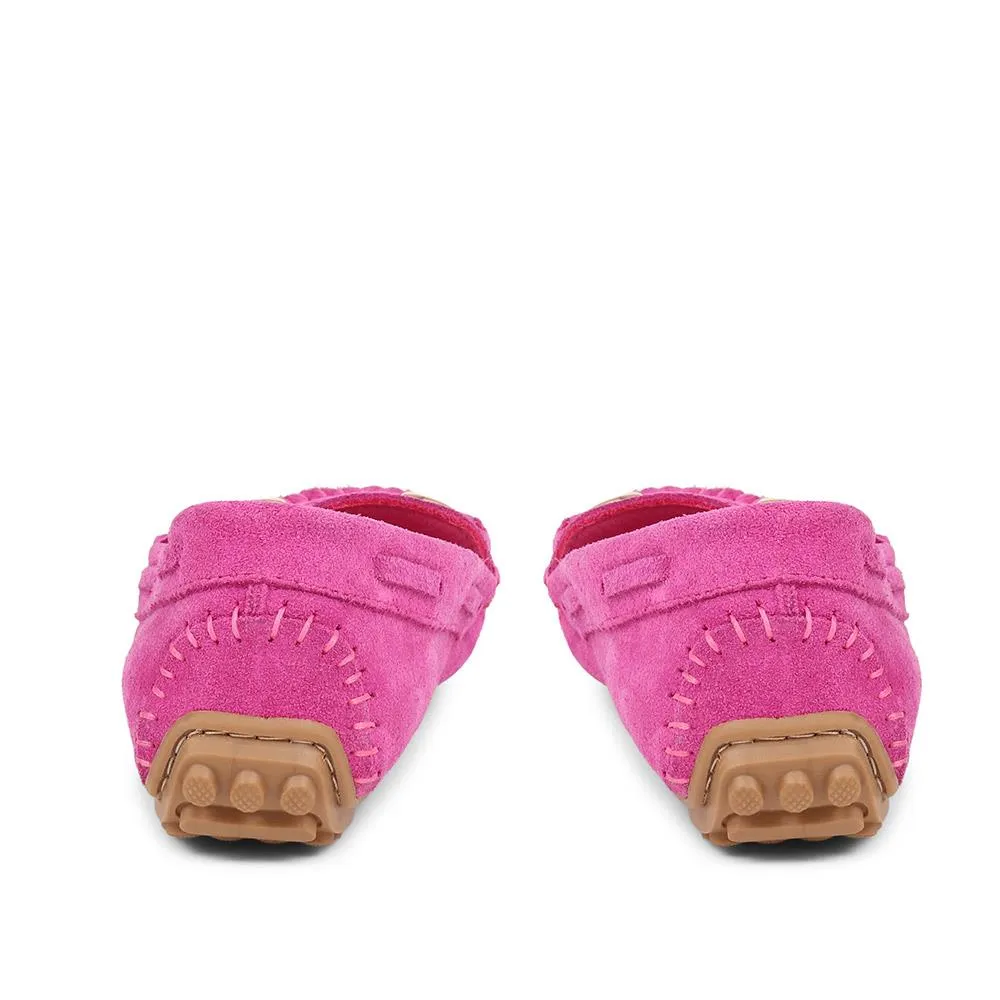 Giustina Suede Buckle Moccasins - GIUSTINA / 323 917 sold by Jones Bootmaker product image thumbnail 3
