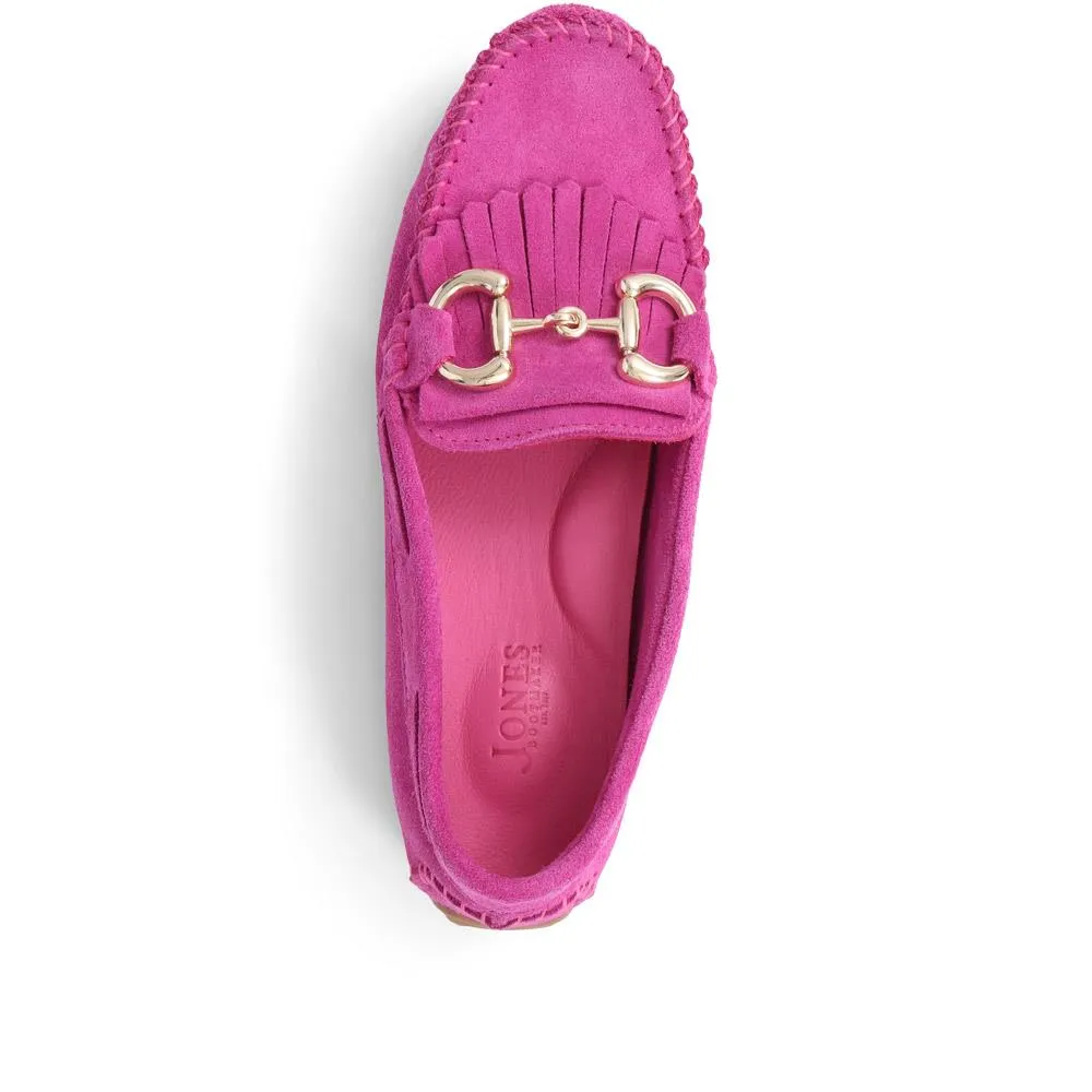 Giustina Suede Buckle Moccasins - GIUSTINA / 323 917 sold by Jones Bootmaker product image thumbnail 4