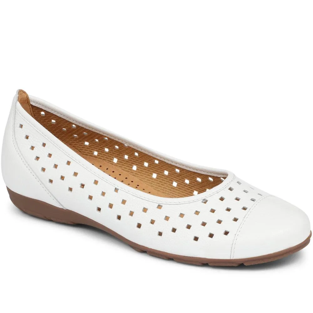 Ruffle Cut-Out Leather Pumps - GAB29571 / 314 659 sold by Jones Bootmaker product image thumbnail 4