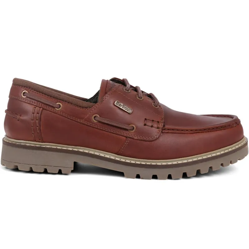 Basalt Calf Leather Boat Shoe - BARBR39501 / 324 826 sold by Jones Bootmaker