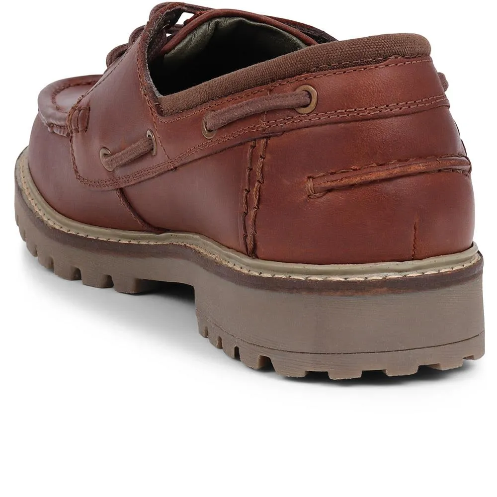 Basalt Calf Leather Boat Shoe - BARBR39501 / 324 826 sold by Jones Bootmaker product image thumbnail 3