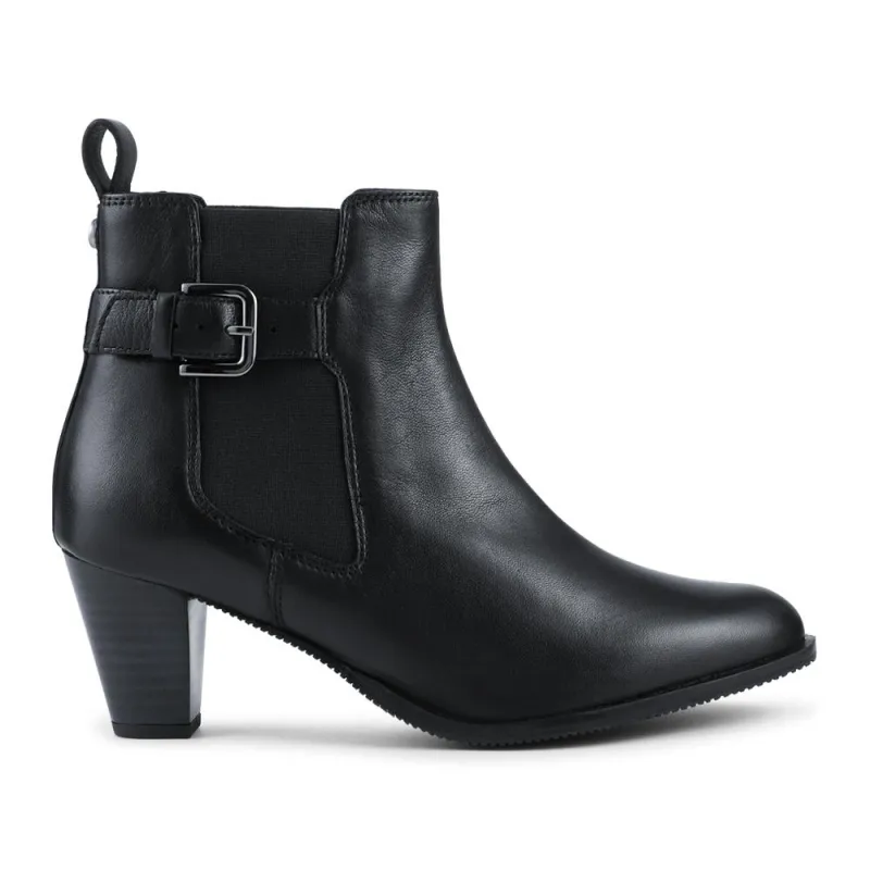 Marya Cuban Heel Leather Ankle Boots - MARYA / 327 843 sold by Jones Bootmaker