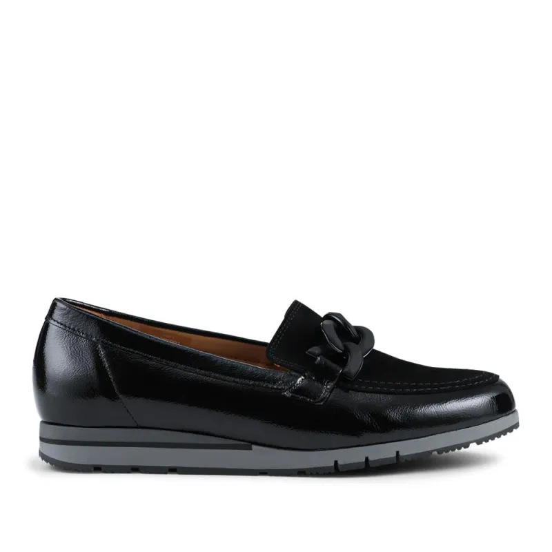 Gabor Leather Chain-Detailed Loafers - GAB42505 / 327 744 sold by Jones Bootmaker