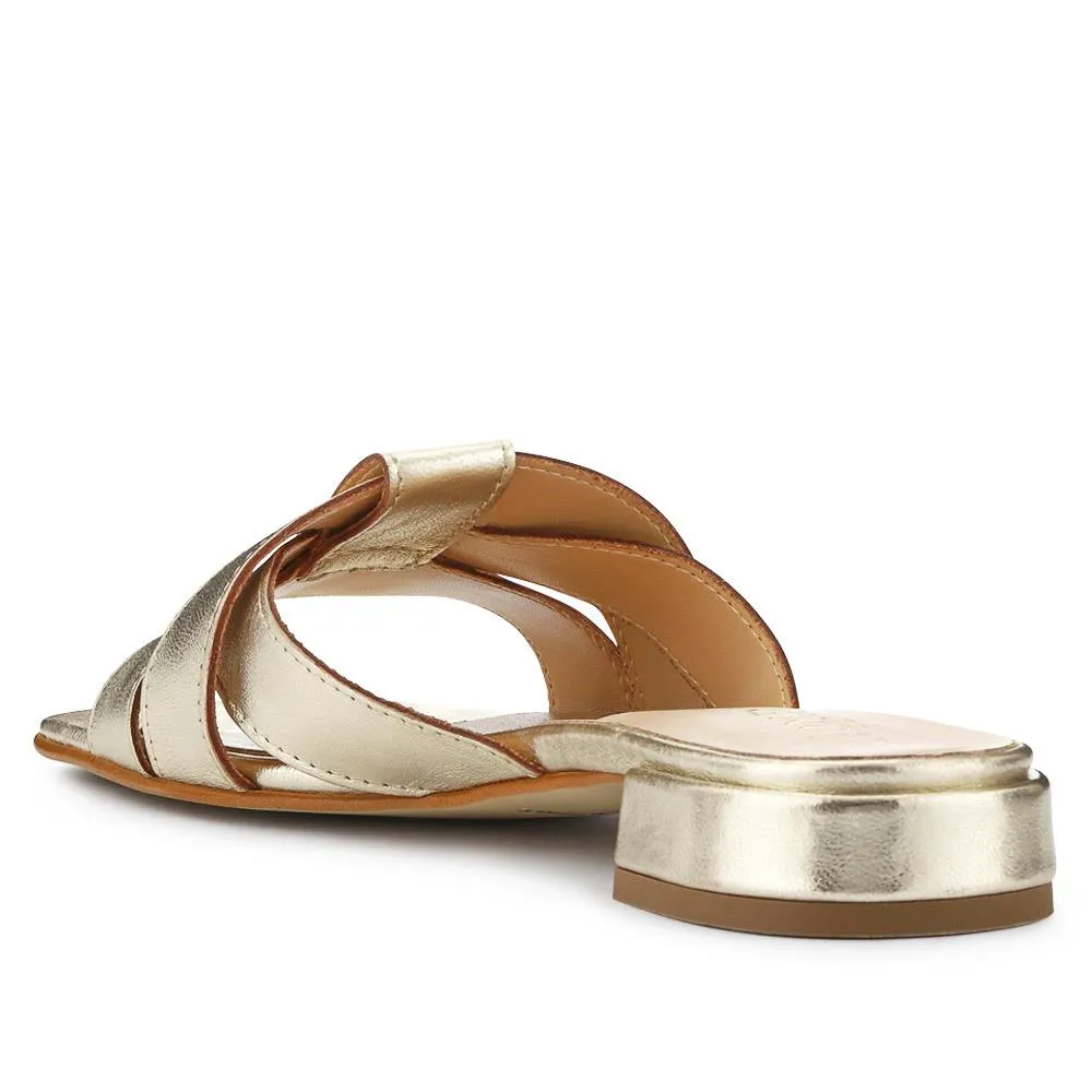 Genesis Smart Leather Mules - GENESIS / 327 301 - Metallic sold by Jones Bootmaker product image thumbnail 3