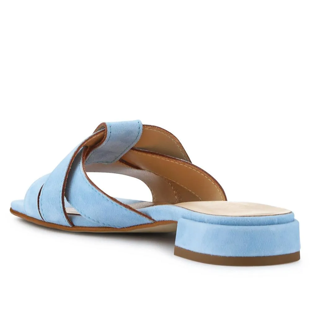 Genesis Smart Leather Mules - GENESIS / 327 301 - Pale Blue sold by Jones Bootmaker product image thumbnail 3