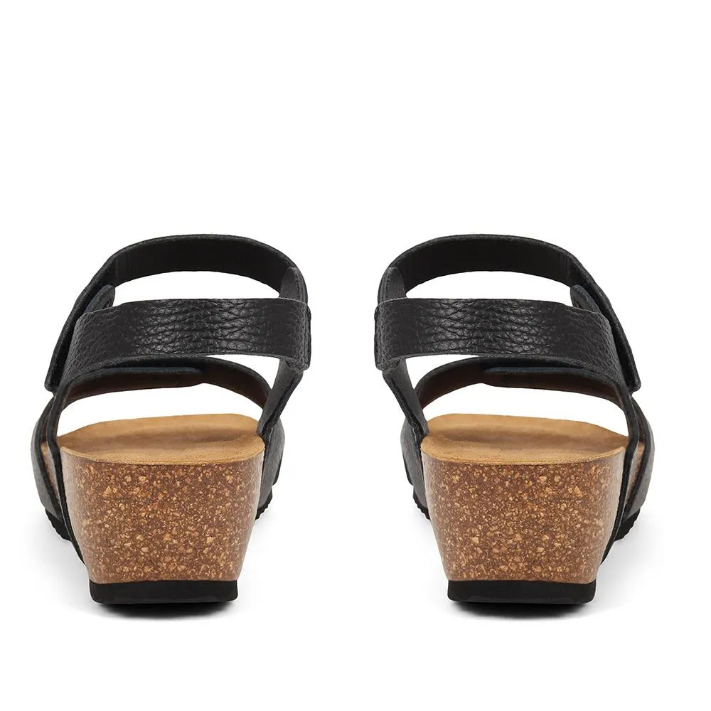 Joanie Leather Sandals - JOANIE / 325 288 - Black sold by Jones Bootmaker product image thumbnail 3