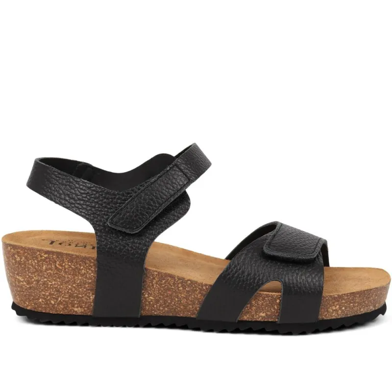 Joanie Leather Sandals  - JOANIE / 325 288 - Black sold by Jones Bootmaker