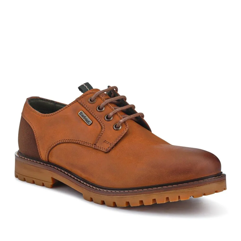 Sandstone Leather Lace-Up Shoes - BARBR38503 / 324 445 - Cognac sold by Jones Bootmaker product image thumbnail 2