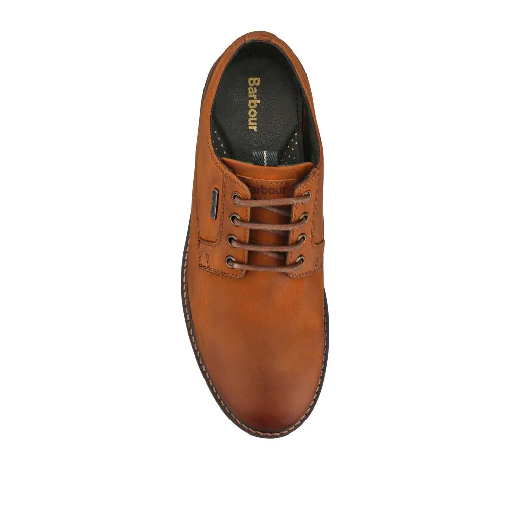 Sandstone Leather Lace-Up Shoes - BARBR38503 / 324 445 - Cognac sold by Jones Bootmaker product image thumbnail 4