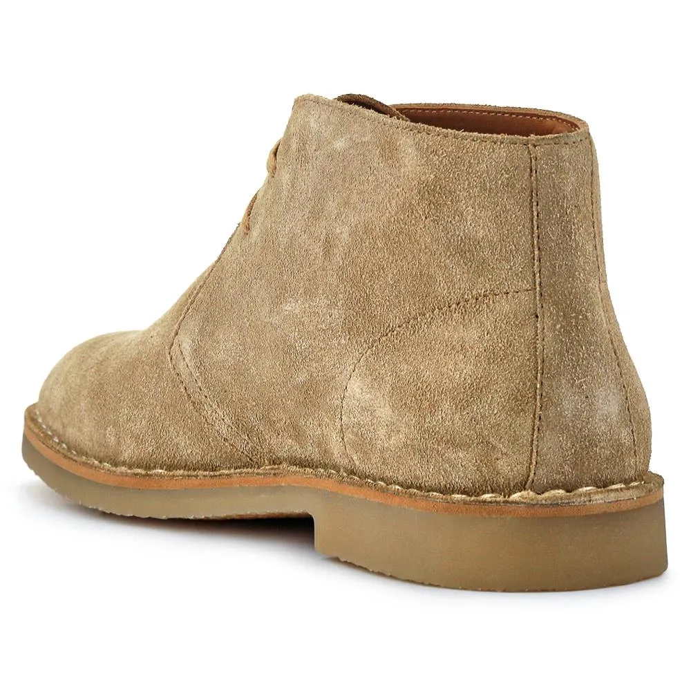 Desert1 Leather Chukka Boots - DESERT1 / 325 926 - Sand Suede sold by Jones Bootmaker product image thumbnail 3