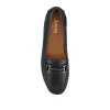 Athikia Leather Slip-On Shoes - ATHIKIA / 327 109 - Navy sold by Jones Bootmaker