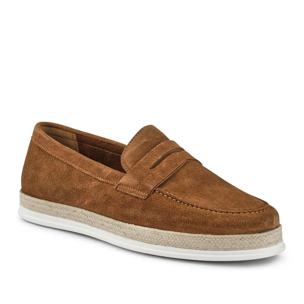 Quent Casual Slip-On Shoes - QUENT / 326 808 - Tan Suede sold by Jones Bootmaker product image thumbnail 2