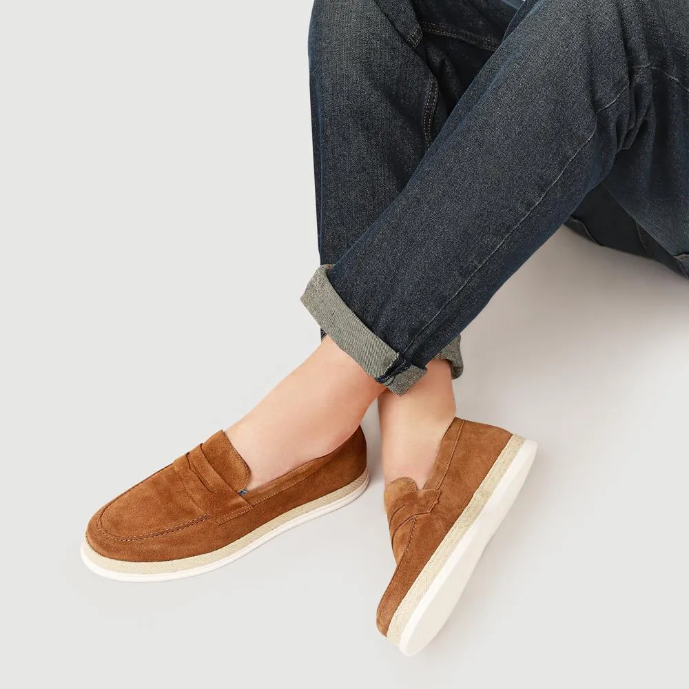 Quent Casual Slip-On Shoes - QUENT / 326 808 - Tan Suede sold by Jones Bootmaker product image thumbnail 4
