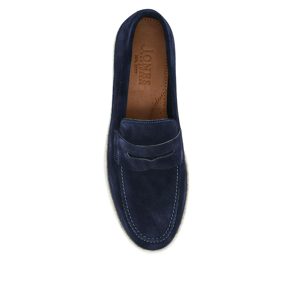 Quent Casual Slip-On Shoes - QUENT / 326 808 - Navy Suede sold by Jones Bootmaker product image thumbnail 4