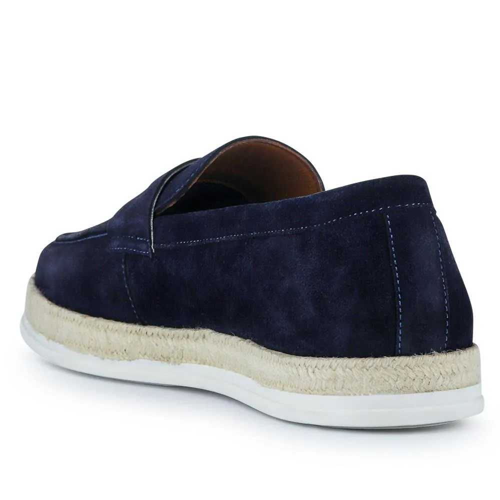 Quent Casual Slip-On Shoes - QUENT / 326 808 - Navy Suede sold by Jones Bootmaker product image thumbnail 3
