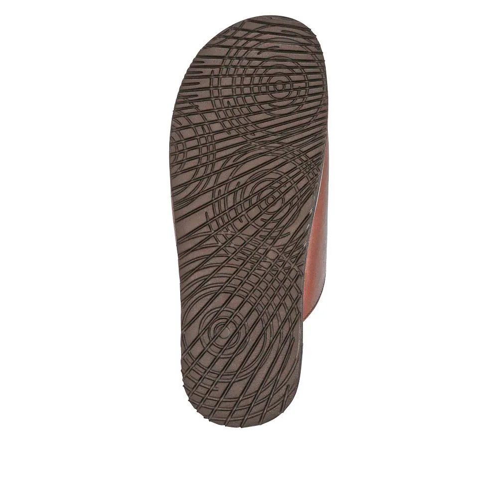 Watton Leather Slip-On Mules - WATTON / 327 023 - Dark Brown sold by Jones Bootmaker product image thumbnail 5