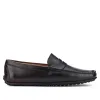 Paterson Leather Moccasins - PATERSON / 325 093 - Black sold by Jones Bootmaker