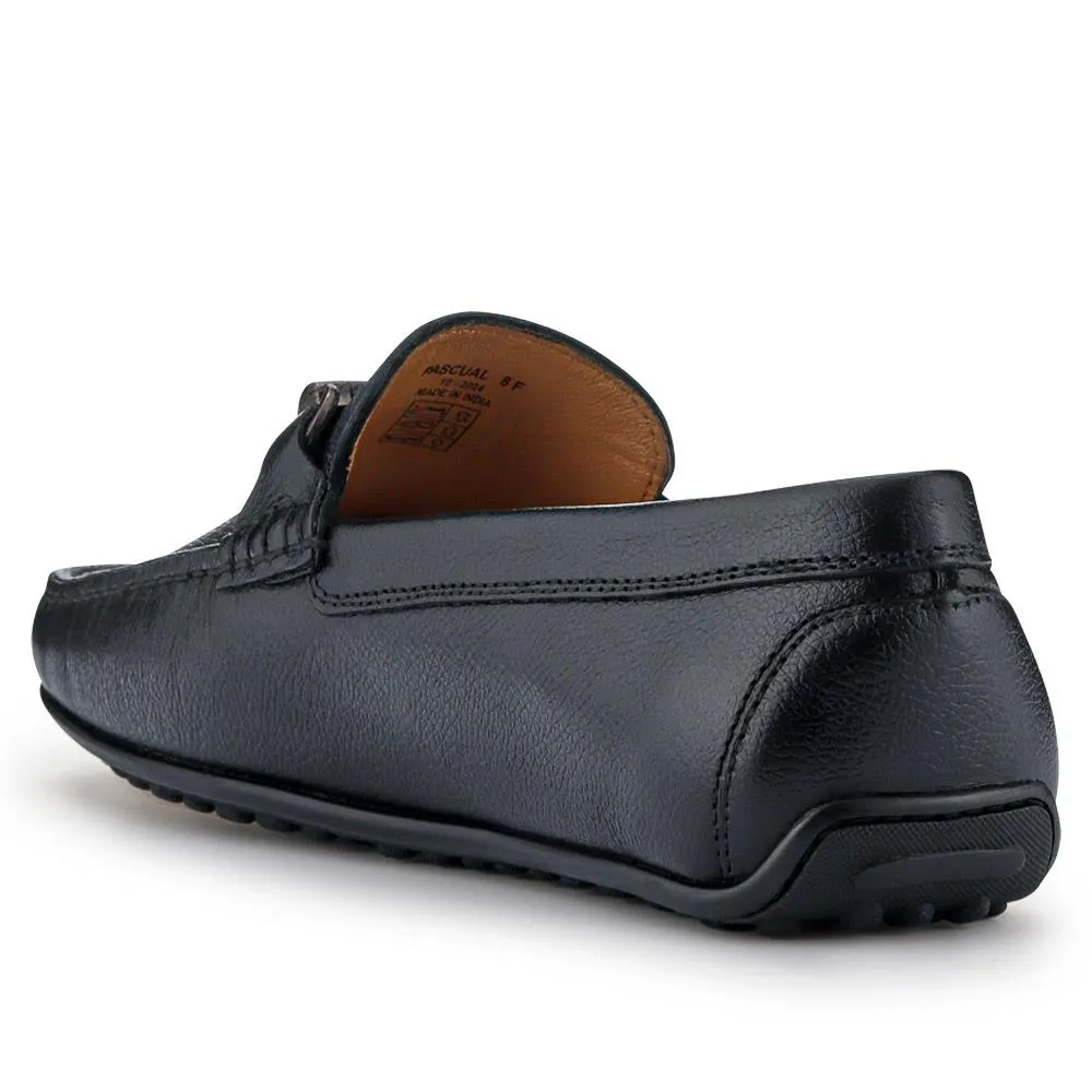 Pascual Leather Moccasins - PASCUAL / 326 785 - Black Grain sold by Jones Bootmaker product image thumbnail 3