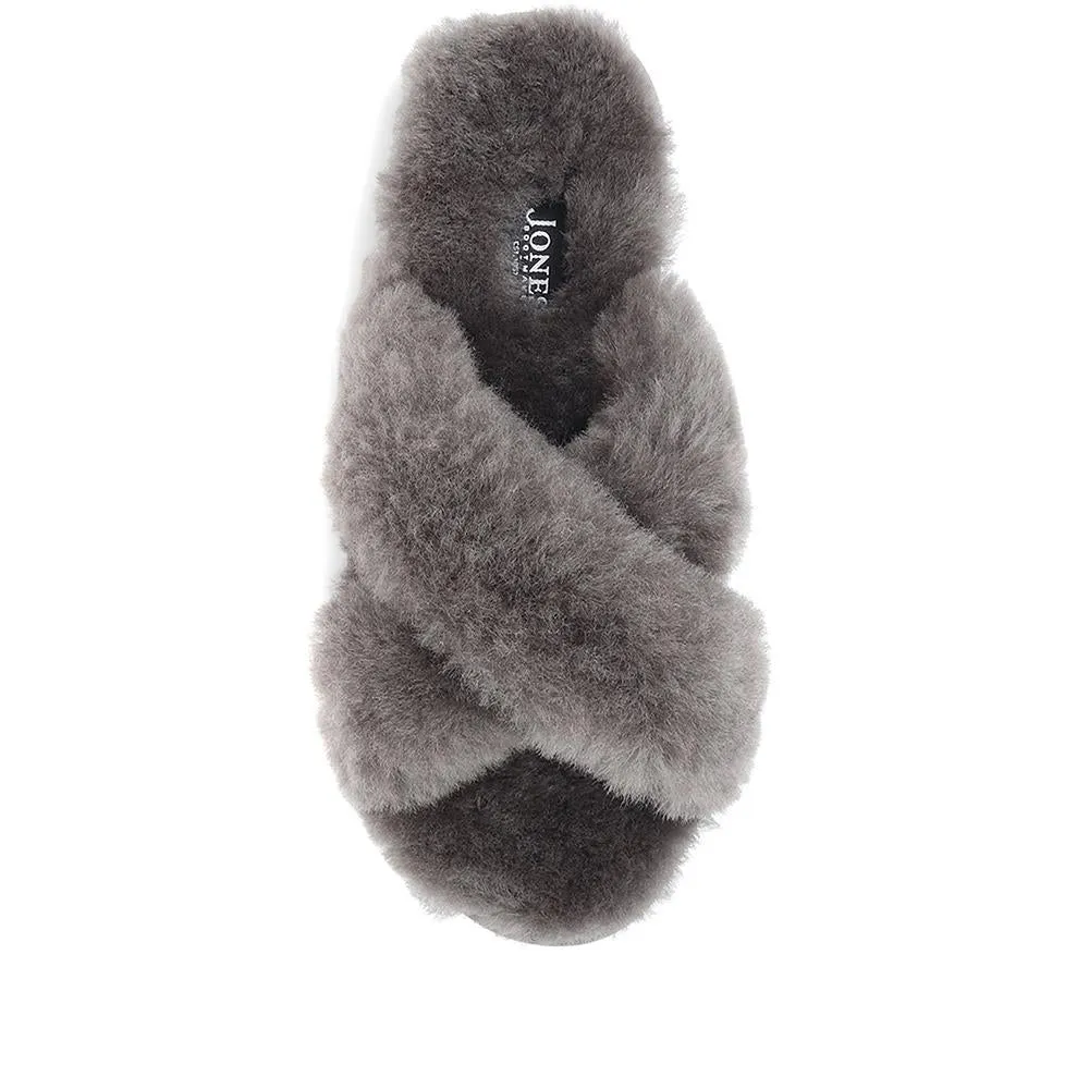Dory Sheepskin Slippers - DORY / 322 761 - Grey sold by Jones Bootmaker product image thumbnail 4
