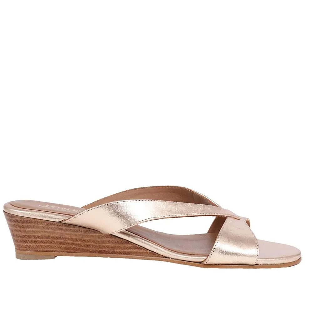 Klevina2 Mules - KLEVINA2 / 325 060 - Gold sold by Jones Bootmaker