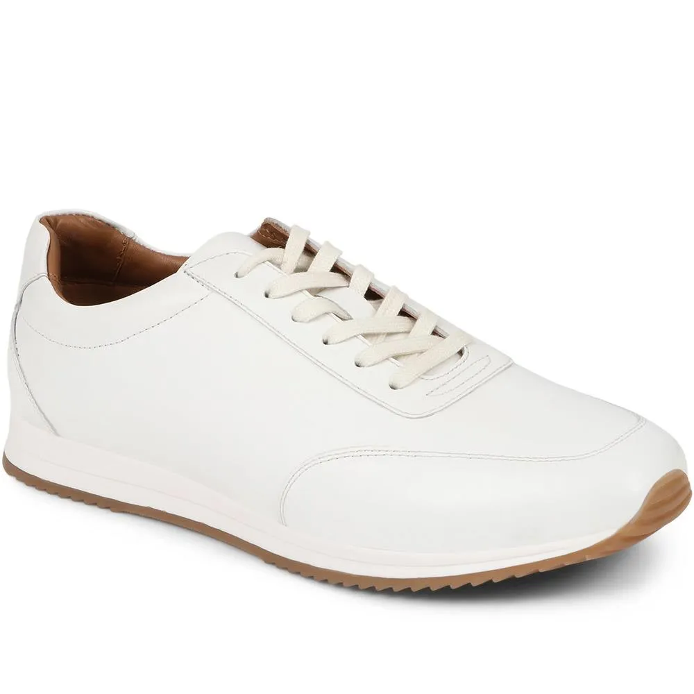 Southend2 Leather Trainers - SOUTHEND2 / 325 111 - White sold by Jones Bootmaker product image thumbnail 2