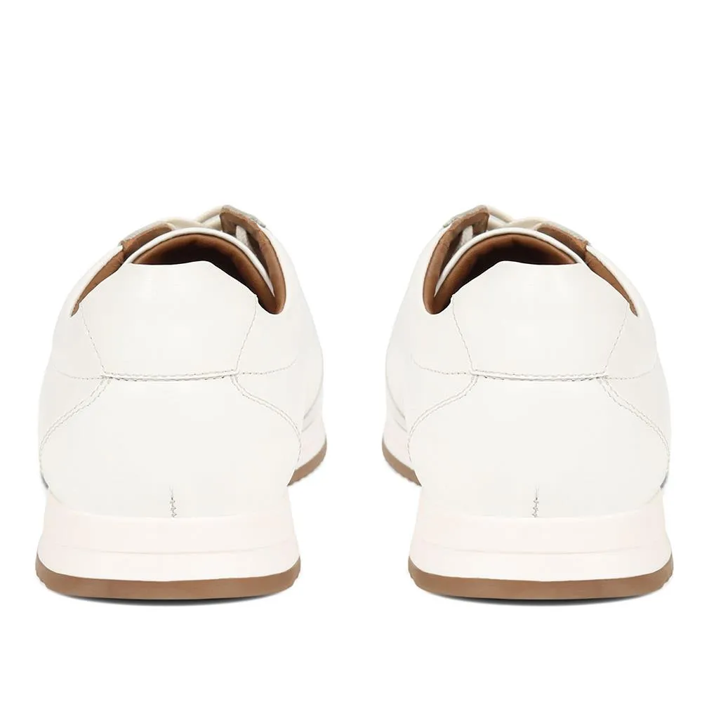 Southend2 Leather Trainers - SOUTHEND2 / 325 111 - White sold by Jones Bootmaker product image thumbnail 3