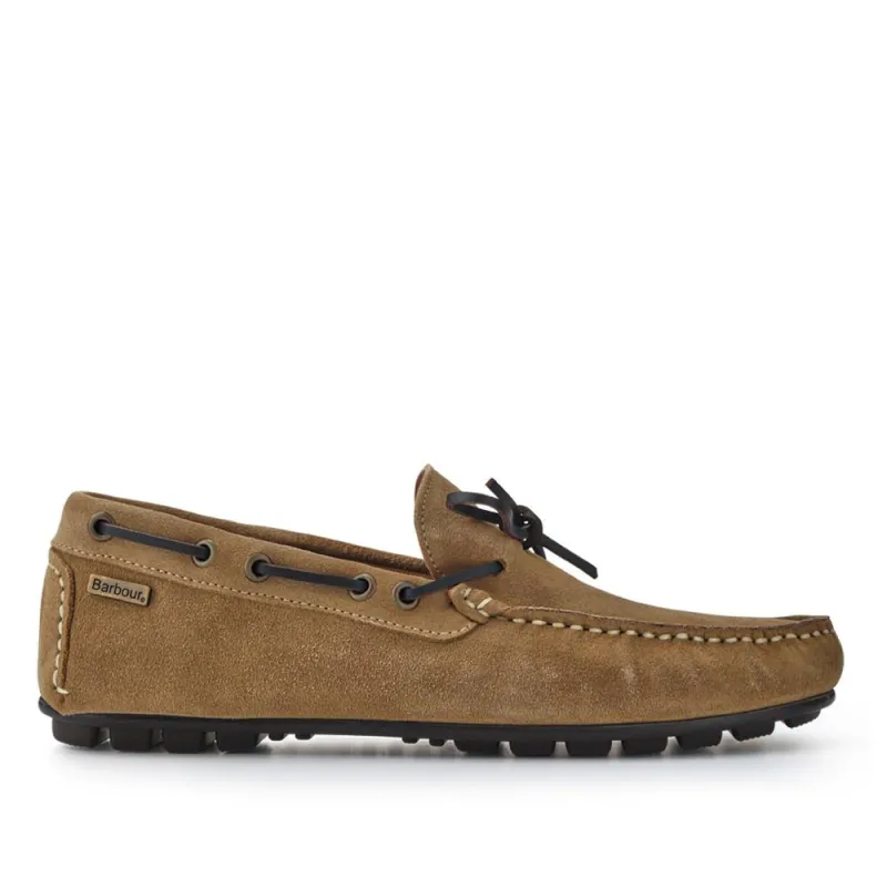 Leather Slip-On Moccasins - BARBR41501 / 327 360 - Taupe sold by Jones Bootmaker