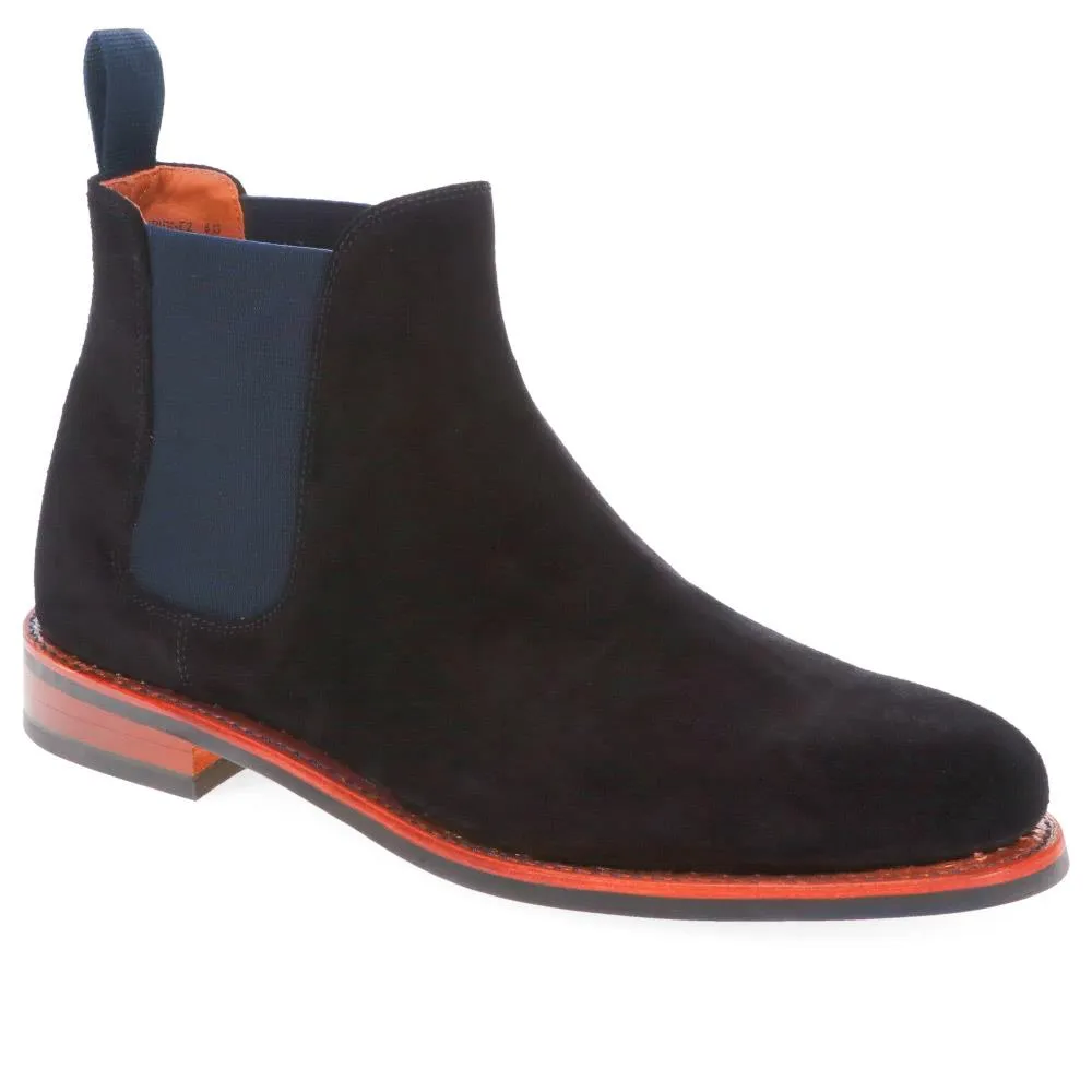 Bayridge Leather Chelsea Boots - BAYRIDGE2 / 324 403 - Black Suede sold by Jones Bootmaker product image thumbnail 2