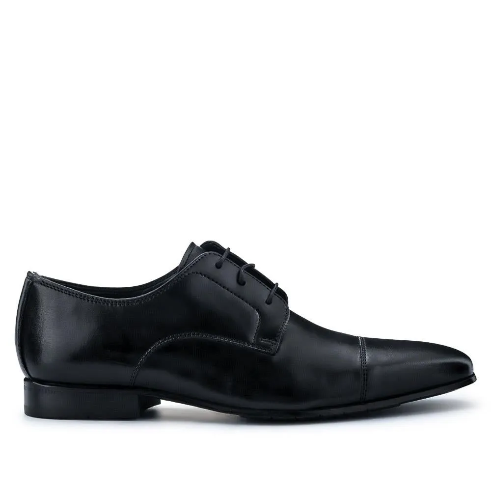 Milligan Smart Leather Lace-Up Shoes - MILLIGAN / 326 804 - Black sold by Jones Bootmaker
