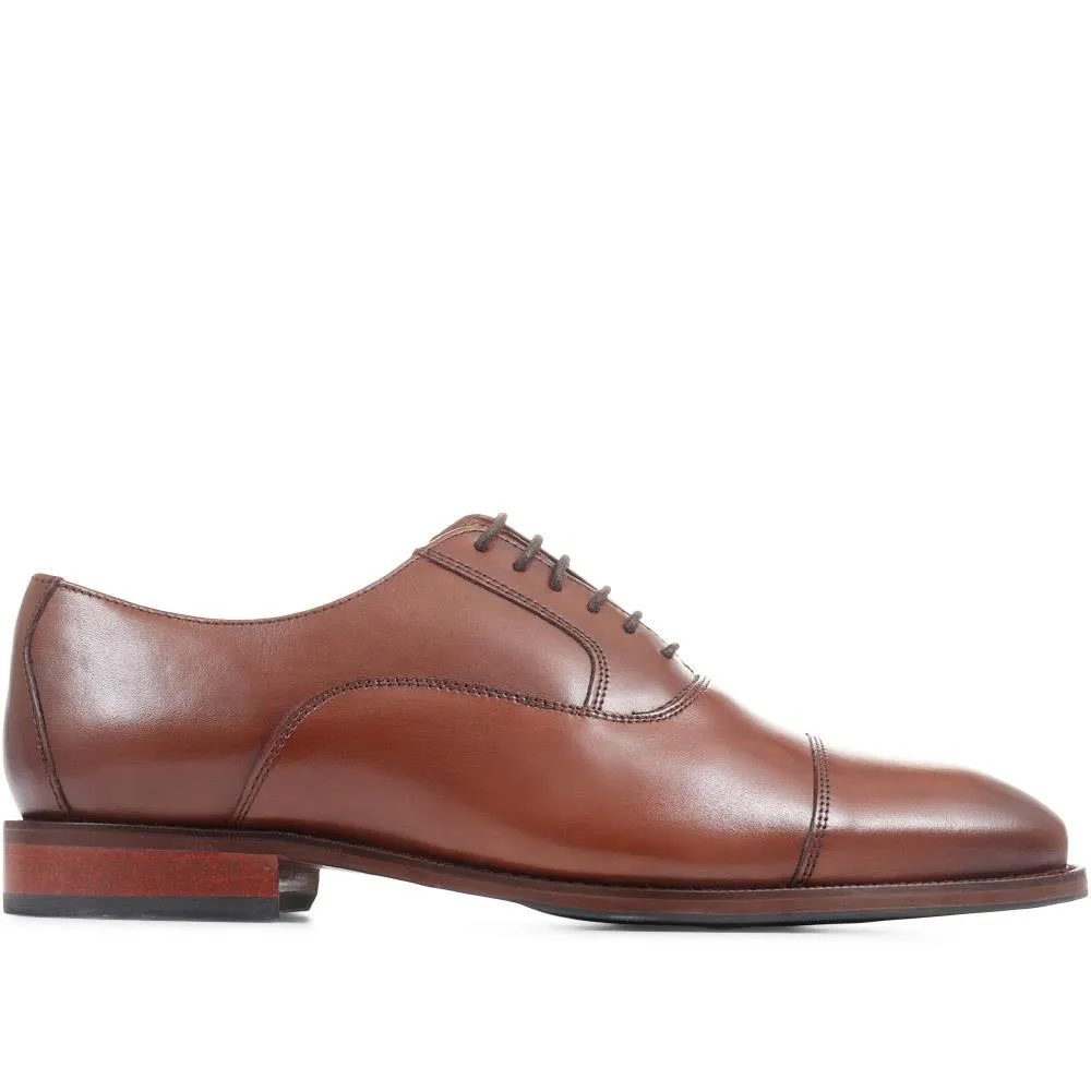 Matthew Wide Fit Oxford Shoes - MATTHEWWIDE / 322 835 - Chestnut sold by Jones Bootmaker