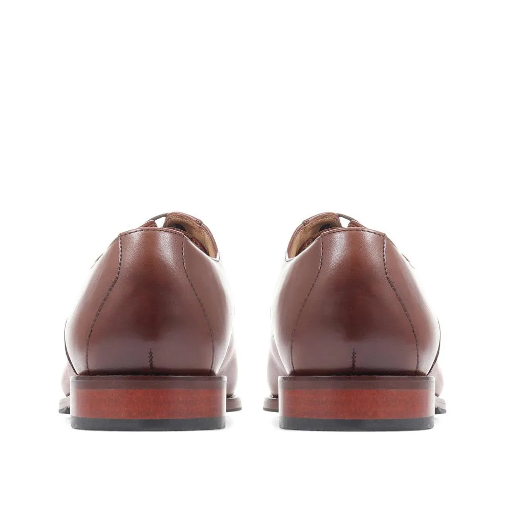 Matthew Wide Fit Oxford Shoes - MATTHEWWIDE / 322 835 - Chestnut sold by Jones Bootmaker product image thumbnail 3