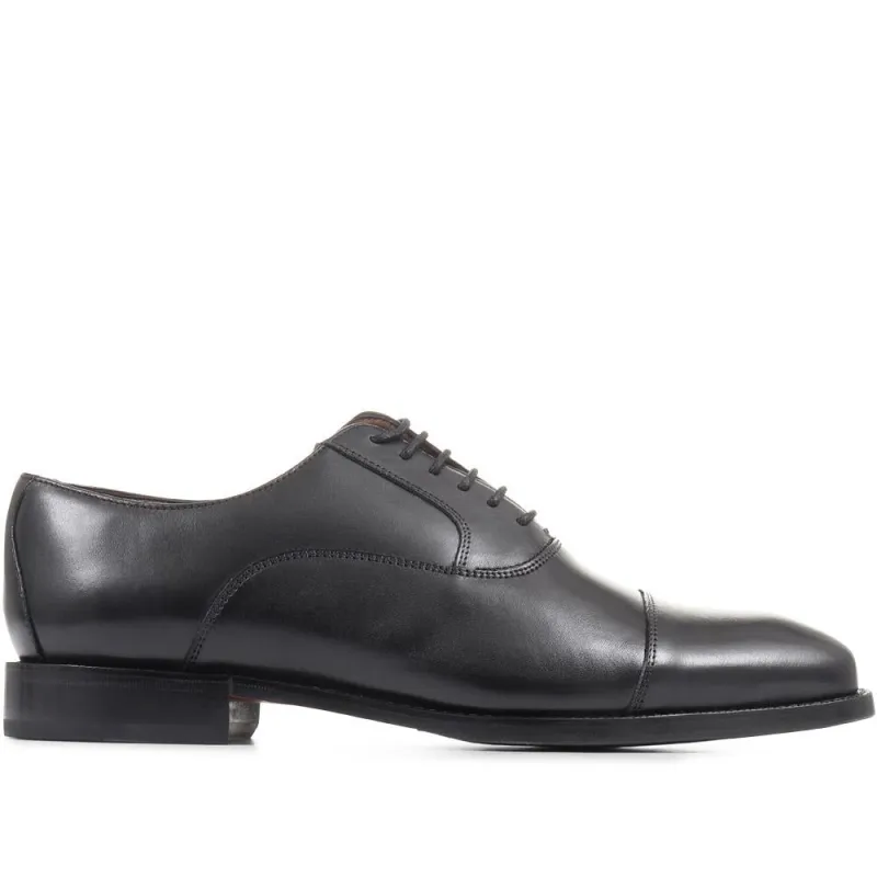 Matthew Wide Fit Oxford Shoes - MATTHEWWIDE / 322 835 - Black sold by Jones Bootmaker