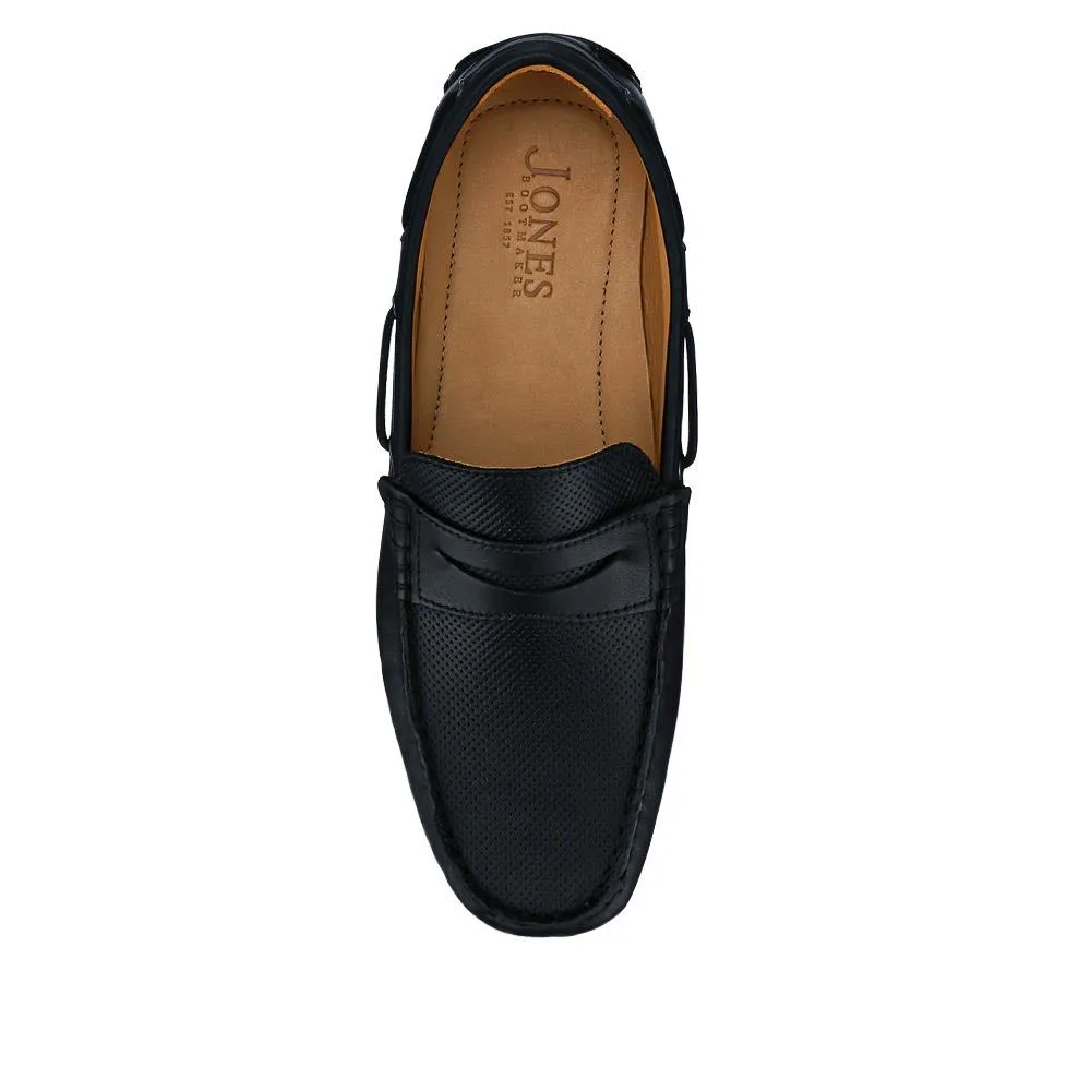 Parks Casual Leather Moccasins - PARKS / 327 313 - Black sold by Jones Bootmaker product image thumbnail 5