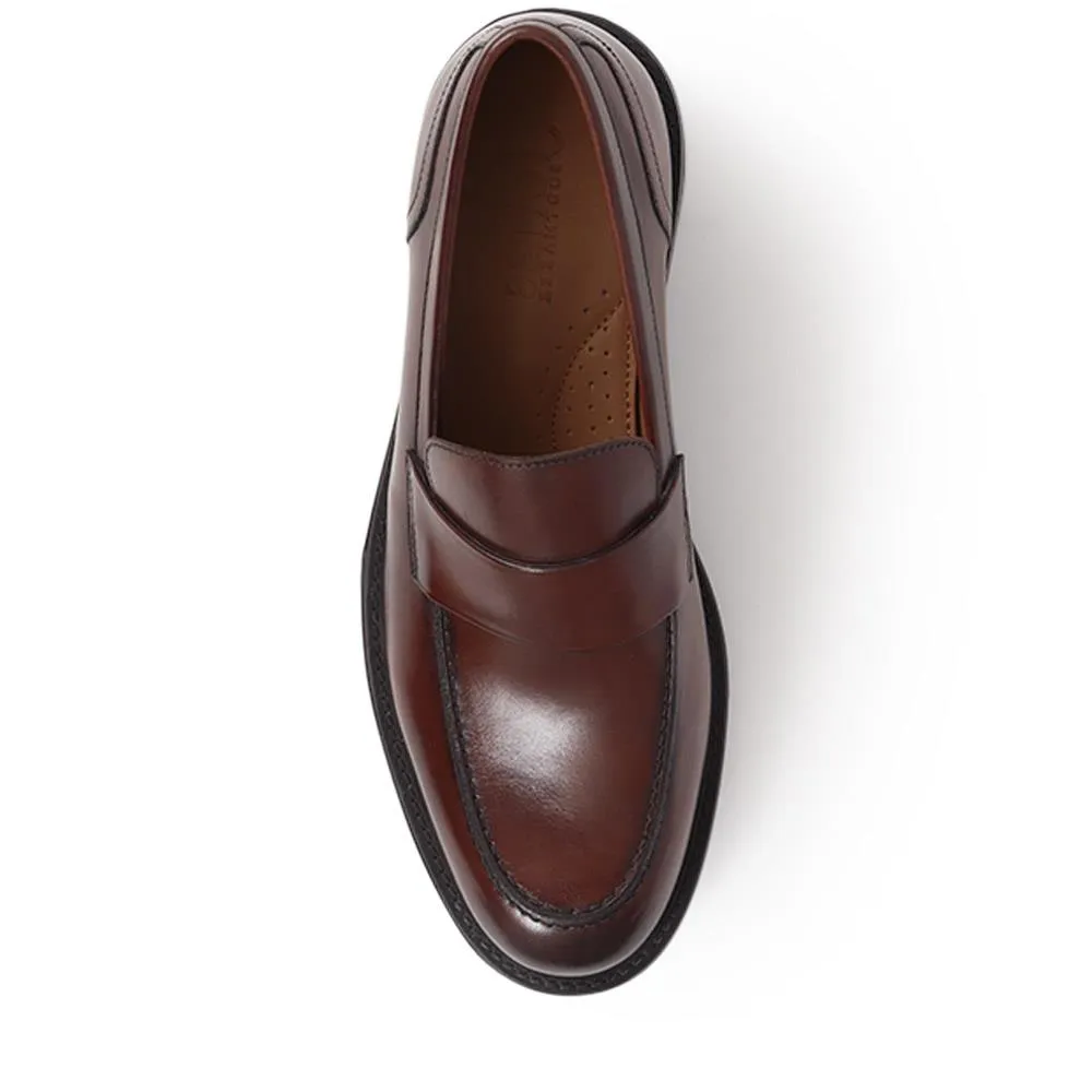 Romeo Leather Loafers - ROMEO / 325 928 - Dark Brown sold by Jones Bootmaker product image thumbnail 5
