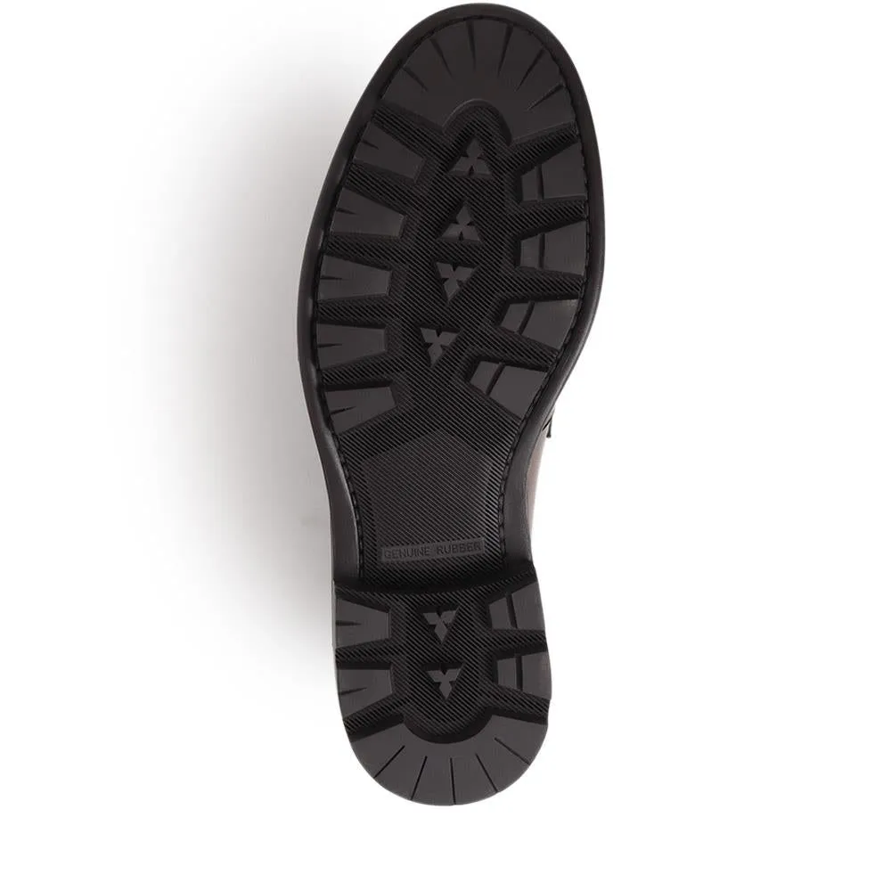 Romeo Leather Loafers - ROMEO / 325 928 - Dark Brown sold by Jones Bootmaker product image thumbnail 4