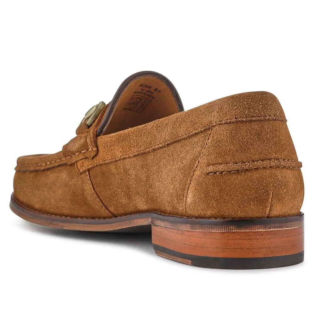 Roan Leather Slip-On Shoes - ROAN / 326 791 - Tan Suede sold by Jones Bootmaker product image thumbnail 4