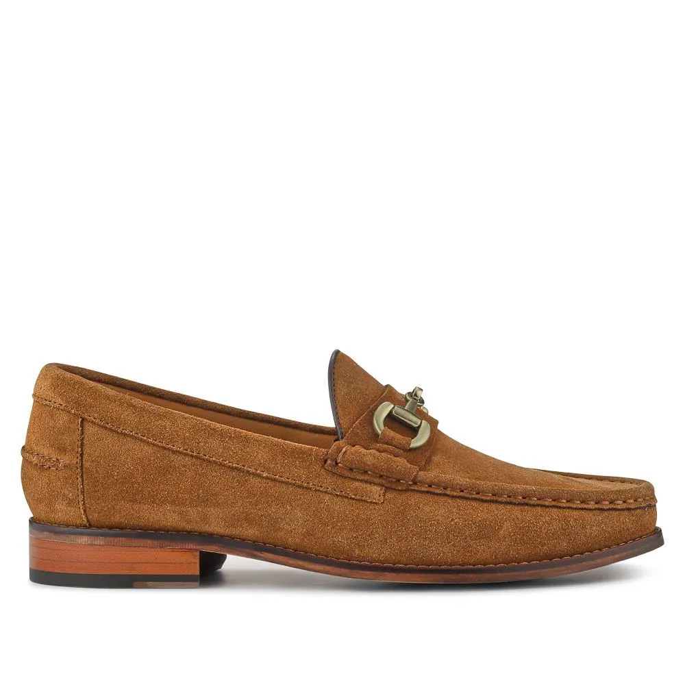 Roan Leather Slip-On Shoes - ROAN / 326 791 - Tan Suede sold by Jones Bootmaker