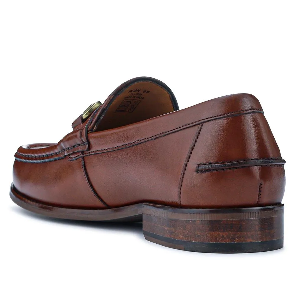Roan Leather Slip-On Shoes - ROAN / 326 791 - Chestnut sold by Jones Bootmaker product image thumbnail 4