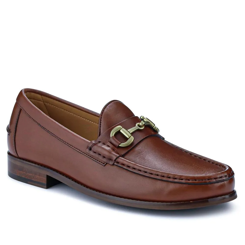 Roan Leather Slip-On Shoes - ROAN / 326 791 - Chestnut sold by Jones Bootmaker product image thumbnail 2