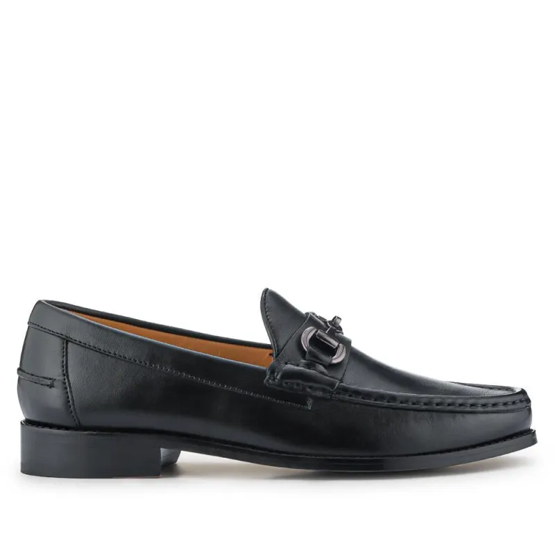Roan Leather Slip-On Shoes - ROAN / 326 791 - Black sold by Jones Bootmaker