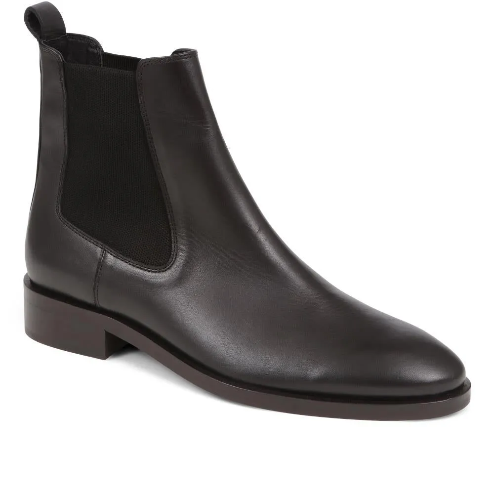 Forget-Me-Not Pointed Toe Chelsea Boots - FORGET-ME-NOT / 324 288 - Black sold by Jones Bootmaker product image thumbnail 2