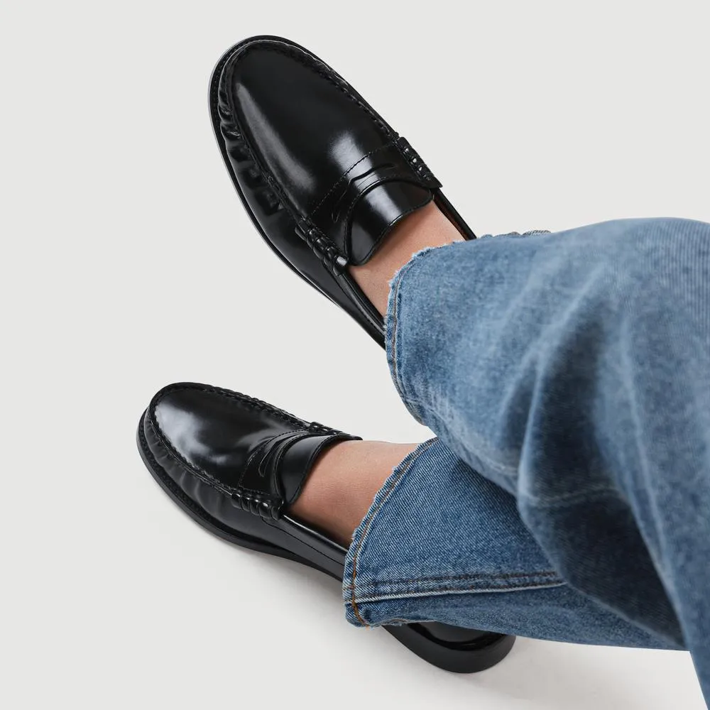 Perna Smart Leather Moccasins - PERNA / 327 304 - Black Leather sold by Jones Bootmaker product image thumbnail 5